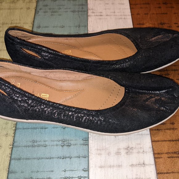 clarks slip on flats size 5.5 m - Picture 4 of 7